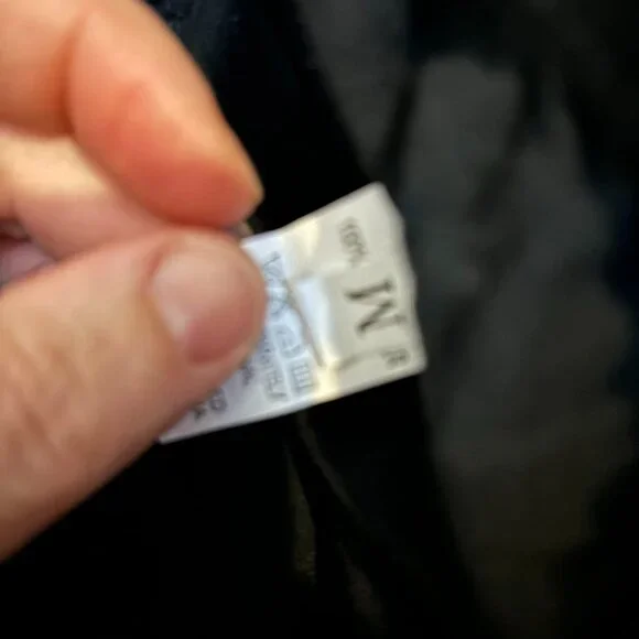 Black Linen/Lightweight Pants - Picture 2 of 2